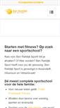 Mobile Screenshot of benrietdijksport.nl